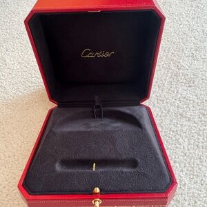 *BRAND NEW* Cartier Red Jewelry Box